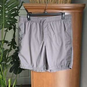Amazon Essentials Gray Men's Flat Front Shorts